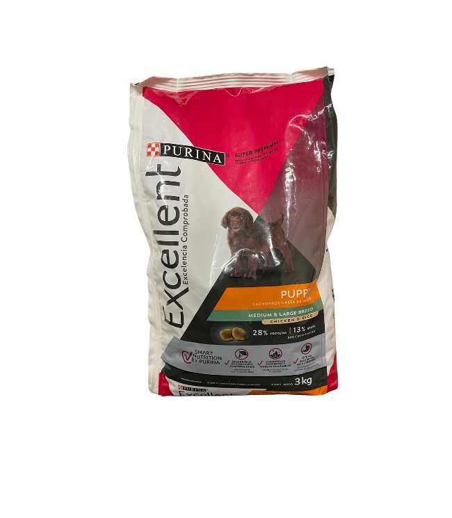 PURINA Puppy Razas Medianas y Grandes 3KG